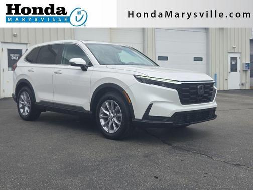 Platinum White Pearl 2023 Honda CR-V EX-L
