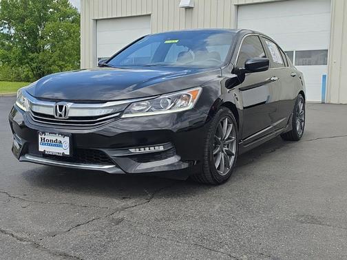 Crystal Black Pearl 2017 Honda Accord Sport