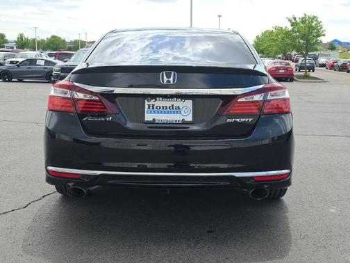 Crystal Black Pearl 2017 Honda Accord Sport