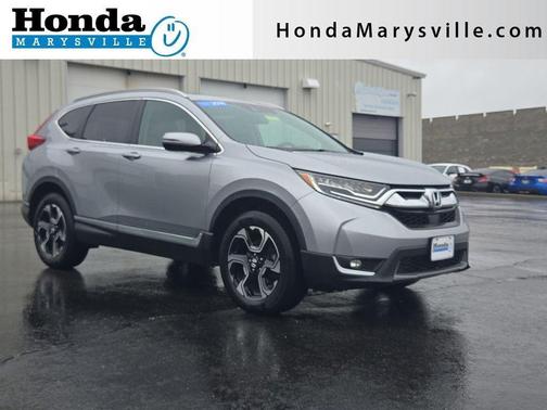 Lunar Silver Metallic 2018 Honda CR-V Touring