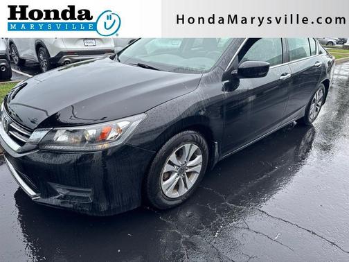 Crystal Black Pearl 2015 Honda Accord LX