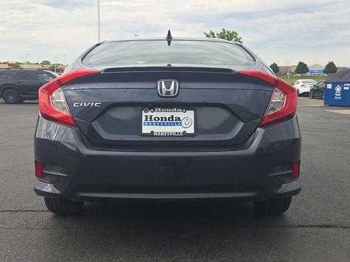 Cosmic Blue Metallic 2018 Honda Civic EX-T