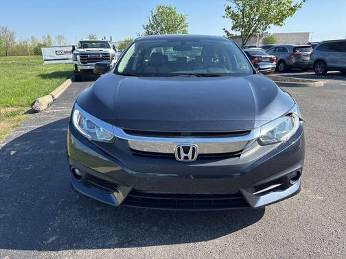 Cosmic Blue Metallic 2018 Honda Civic EX-T