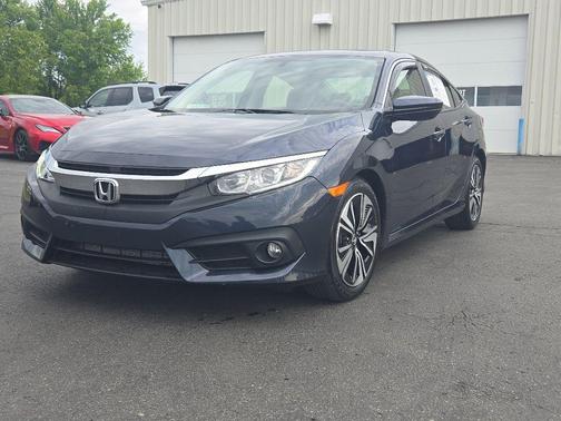 Cosmic Blue Metallic 2018 Honda Civic EX-T