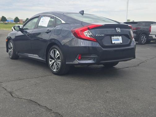 Cosmic Blue Metallic 2018 Honda Civic EX-T