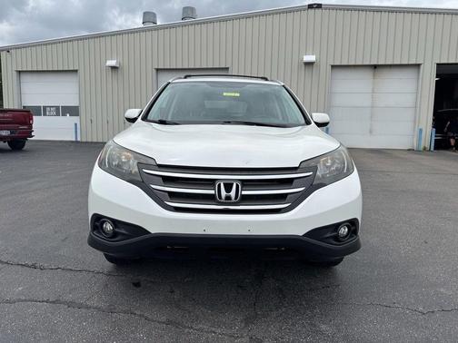 White Diamond Pearl 2014 Honda CR-V EX-L