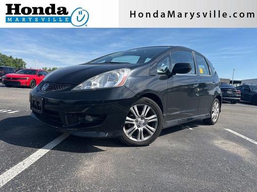 Crystal Black Pearl 2009 Honda Fit Sport