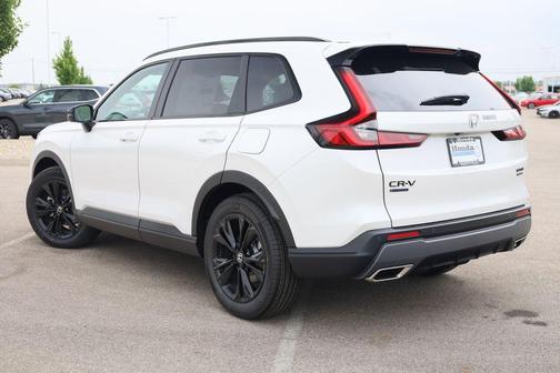 Platinum White 2026 Honda CR-V Hybrid Sport Touring