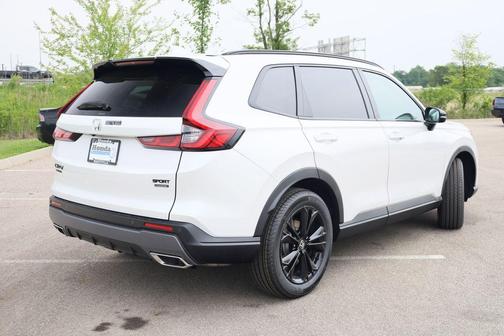 Platinum White 2026 Honda CR-V Hybrid Sport Touring