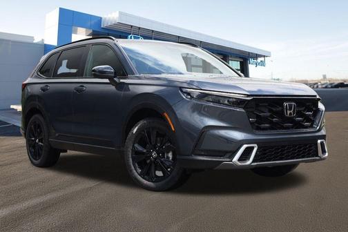 Gray Metallic 2026 Honda CR-V Hybrid Sport Touring