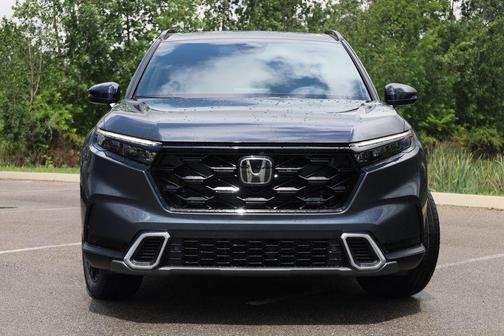 Gray Metallic 2026 Honda CR-V Hybrid Sport Touring