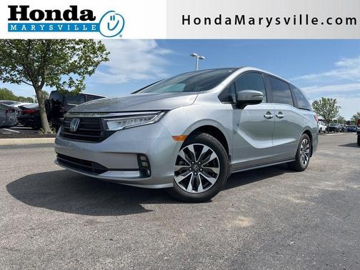 Lunar Silver Metallic 2021 Honda Odyssey EX-L