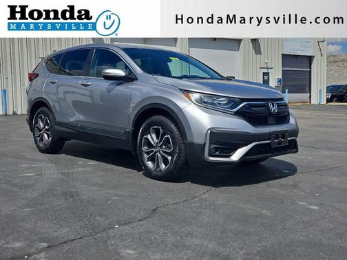 Lunar Silver Metallic 2021 Honda CR-V EX-L