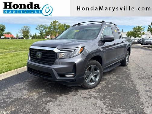 Modern Steel Metallic 2023 Honda Ridgeline RTL