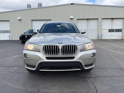Mineral Silver Metallic 2014 BMW X3 xDrive28i