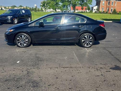 Crystal Black Pearl 2014 Honda Civic EX