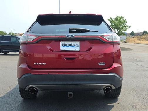 Ruby Red Metallic Tinted Clearcoat 2017 Ford Edge SEL
