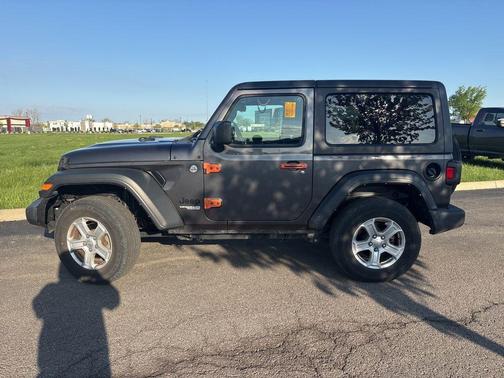 Granite Crystal Clearcoat Metallic 2021 Jeep Wrangler Sport