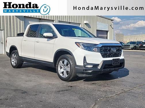 Platinum White Pearl 2025 Honda Ridgeline RTL