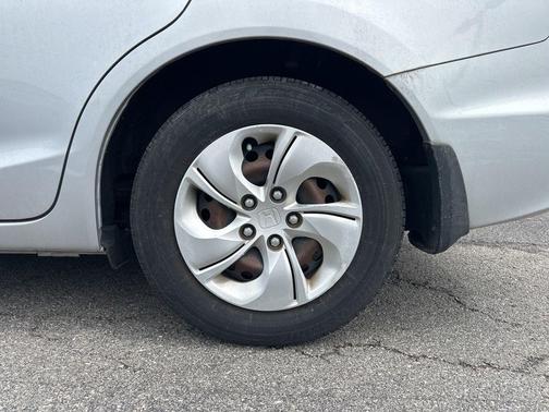 Alabaster Silver Metallic 2015 Honda Civic LX