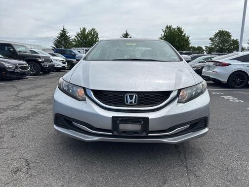 Alabaster Silver Metallic 2015 Honda Civic LX