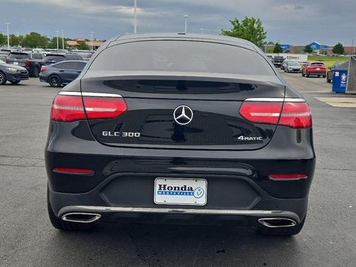 Black 2017 Mercedes-Benz GLC 300 4MATIC Coupe