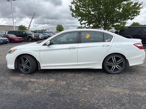 White Orchid Pearl 2016 Honda Accord Sport