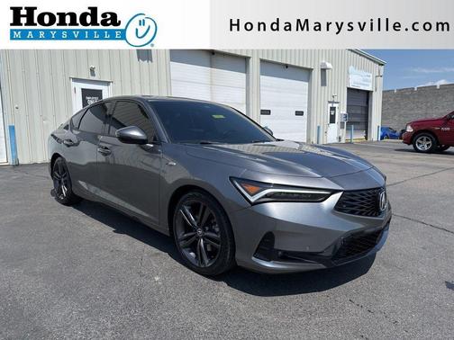 Liquid Carbon Metallic 2024 Acura Integra A-Spec Technology