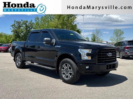 Shadow Black 2016 Ford F-150 XLT