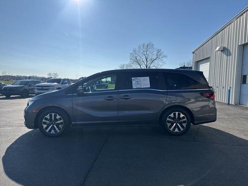 Modern Steel Metallic 2025 Honda Odyssey EX-L