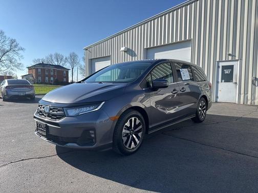 Modern Steel Metallic 2025 Honda Odyssey EX-L