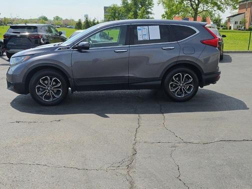 Modern Steel Metallic 2018 Honda CR-V EX-L