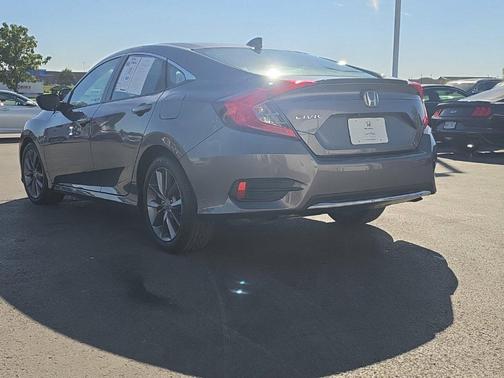 Modern Steel Metallic 2021 Honda Civic EX-L