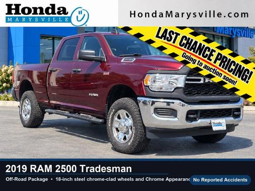 Delmonico Red Pearlcoat 2019 RAM 2500 Tradesman
