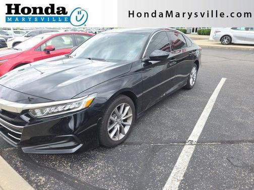 Crystal Black Pearl 2021 Honda Accord LX 1.5T
