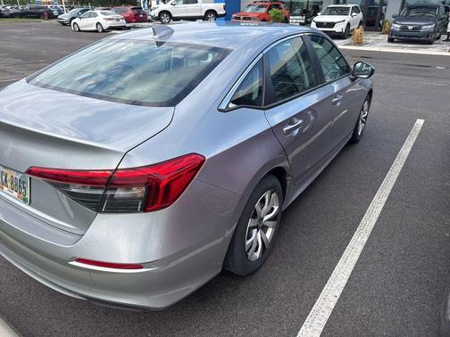 Lunar Silver Metallic 2023 Honda Civic LX