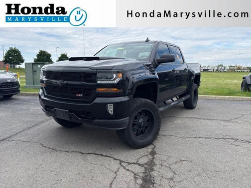 Black 2017 Chevrolet Silverado 1500 LT