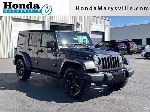 Granite Crystal Clearcoat Metallic 2017 Jeep Wrangler Unlimited Sahara