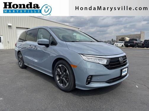 Sonic Gray Pearl 2023 Honda Odyssey Elite