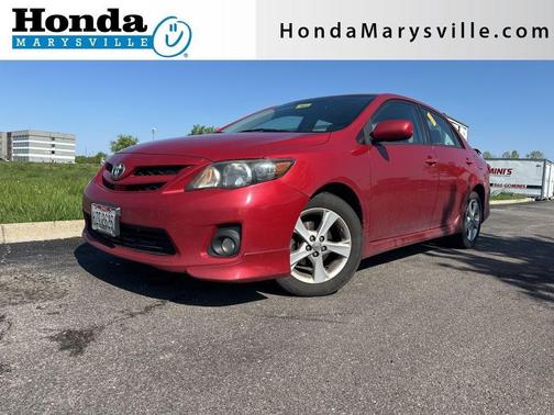 Barcelona Red Metallic 2013 Toyota Corolla S