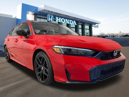 Red 2026 Honda Civic Sport