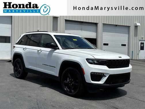 Bright White Clearcoat 2023 Jeep Grand Cherokee Limited