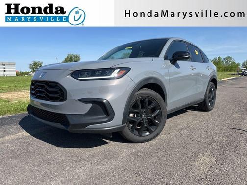 Urban Gray Pearl 2024 Honda HR-V Sport