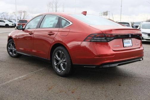 Radiant Red 2026 Honda Accord Hybrid EX-L