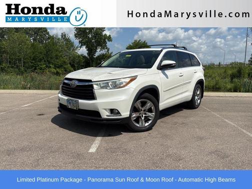2014 Toyota Highlander Limited Platinum