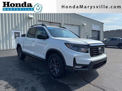 Platinum White Pearl 2021 Honda Ridgeline Sport