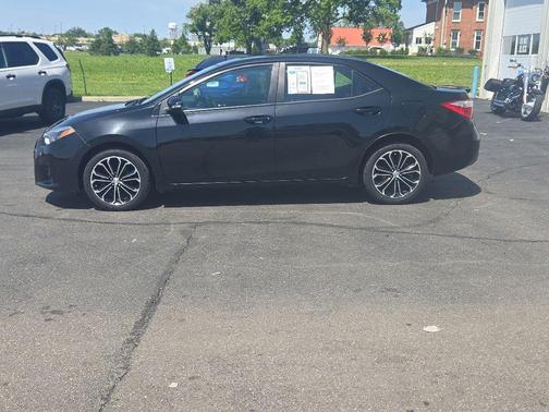 Black Sand Mica 2015 Toyota Corolla S Plus