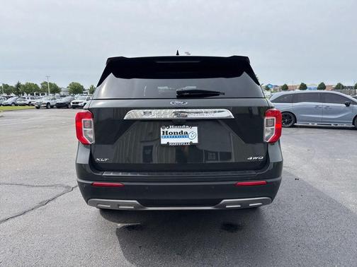 Forged Green Metallic 2022 Ford Explorer XLT