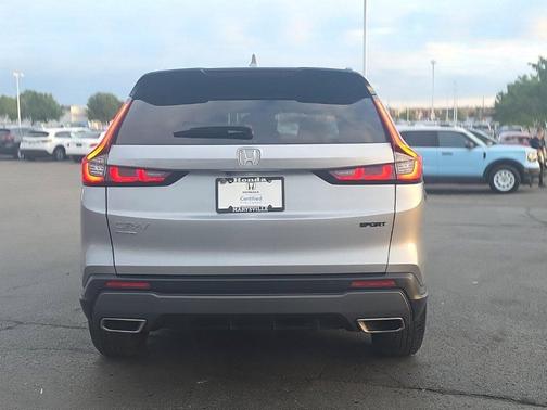 Lunar Silver Metallic 2024 Honda CR-V Hybrid Sport-L