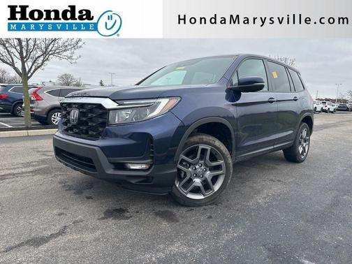 Obsidian Blue Pearl 2023 Honda Passport EX-L